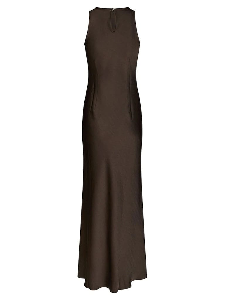 Celinie Heavy Sateen Dress