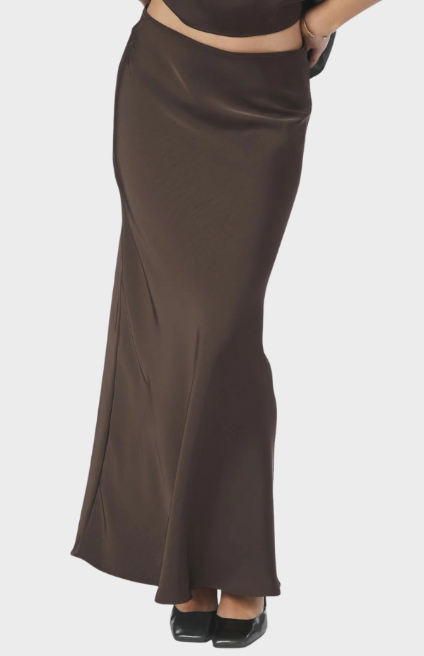 Vicky Heavy Sateen Skirt