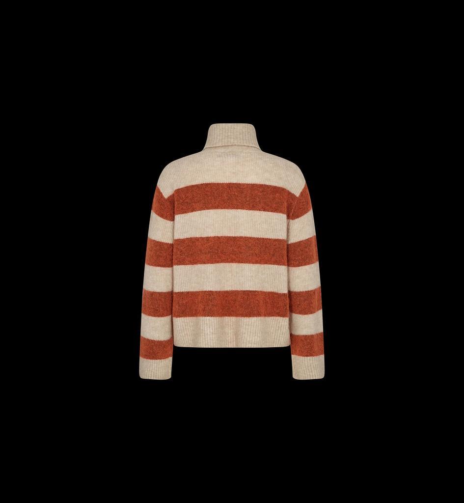 MMAidy Thora Stripe Rollneck Knit