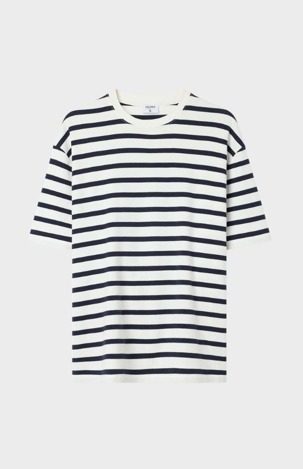 Striped Crewneck Tee