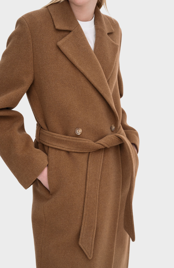 Charlotte Wool Belted Coat