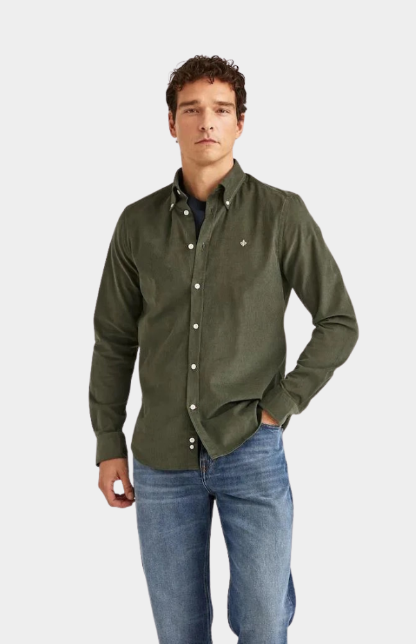 Douglas Cord Shirt-Slim Fit