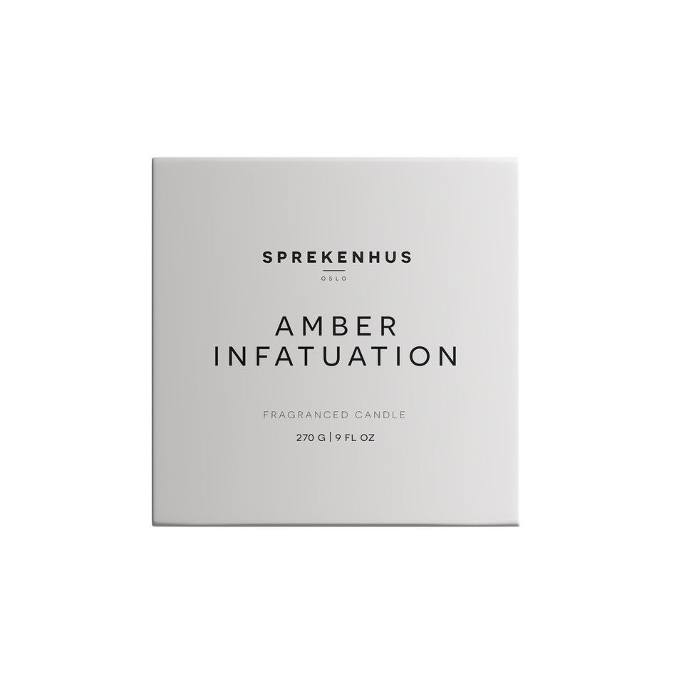 Amber Infatuation - Fragranced candle