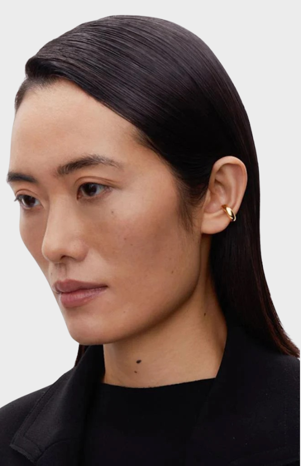 Omotesando Chunk Ear Cuff Gold