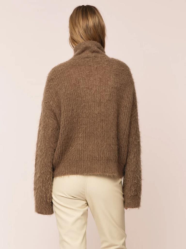 Florie Brushed Zip Knit