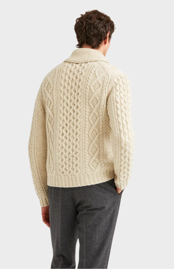 Cornwall Cable Zip Jacket