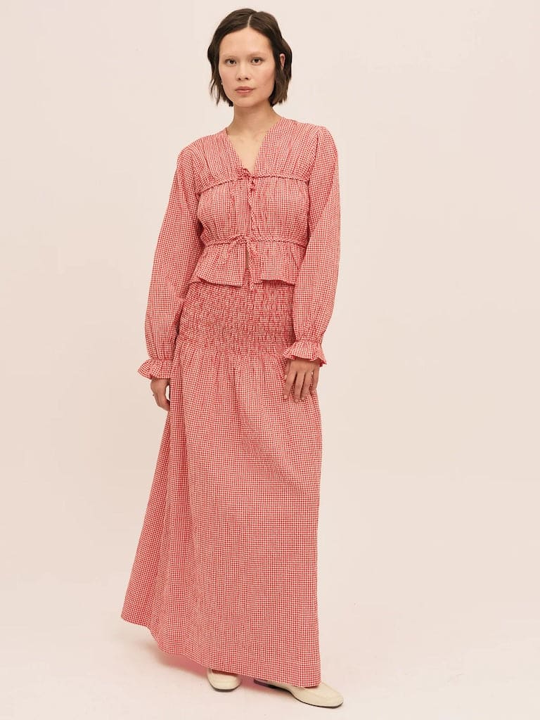 Indiana Long Smock Skirt