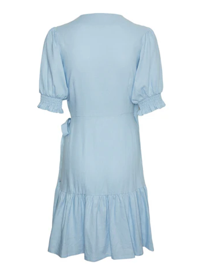 YASFLAXY SS WRAP DRESS NOOS