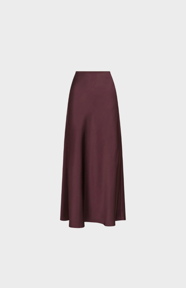 Vicky Heavy Sateen Skirt