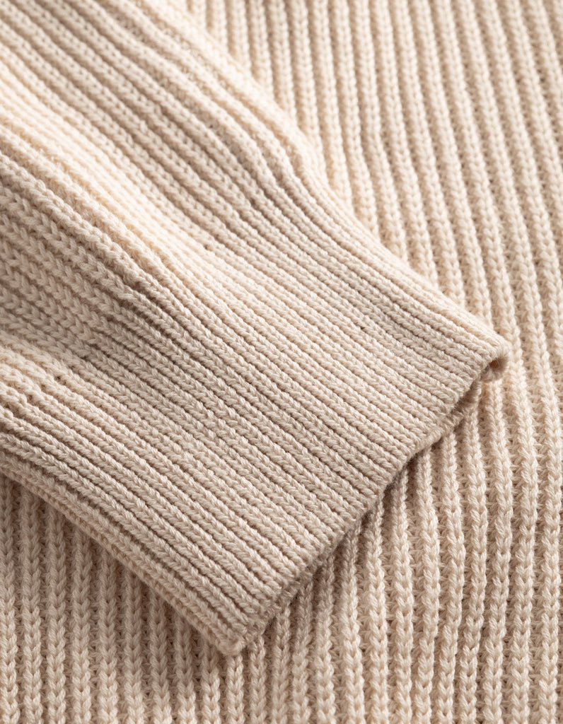 Fletcher Rib Half Zip Knit