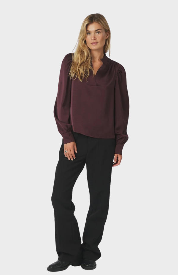 Rosslyn Heavy Sateen Blouse