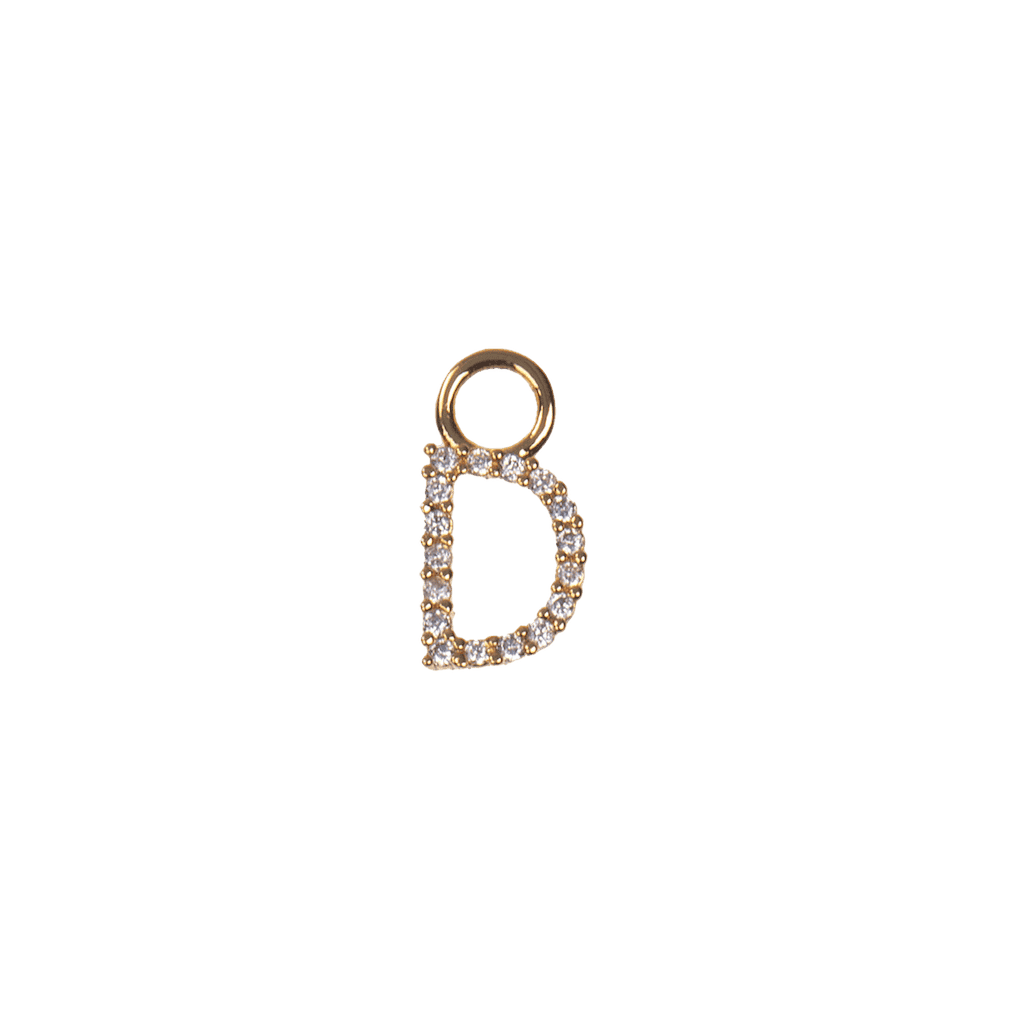 Emilia Letter charm D