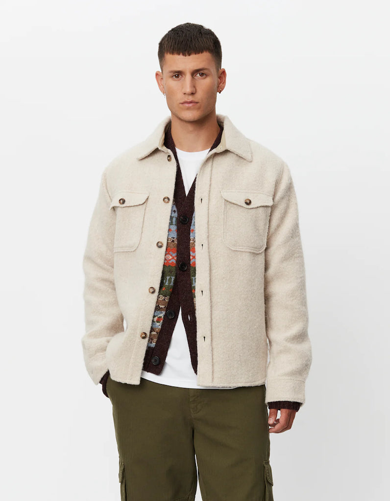 Lennon Bouclé Overshirt
