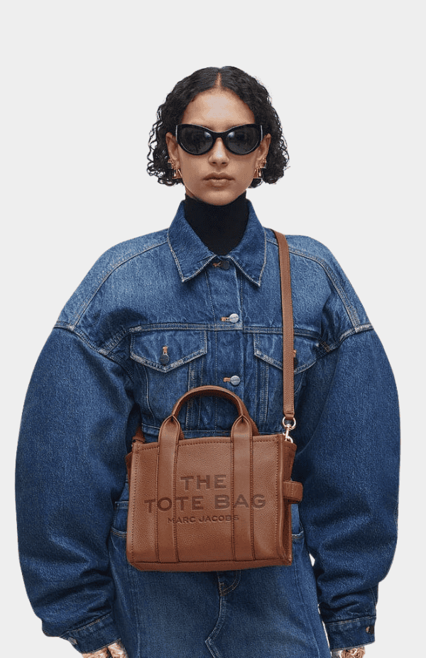 THE SMALL LEATHER TOTE