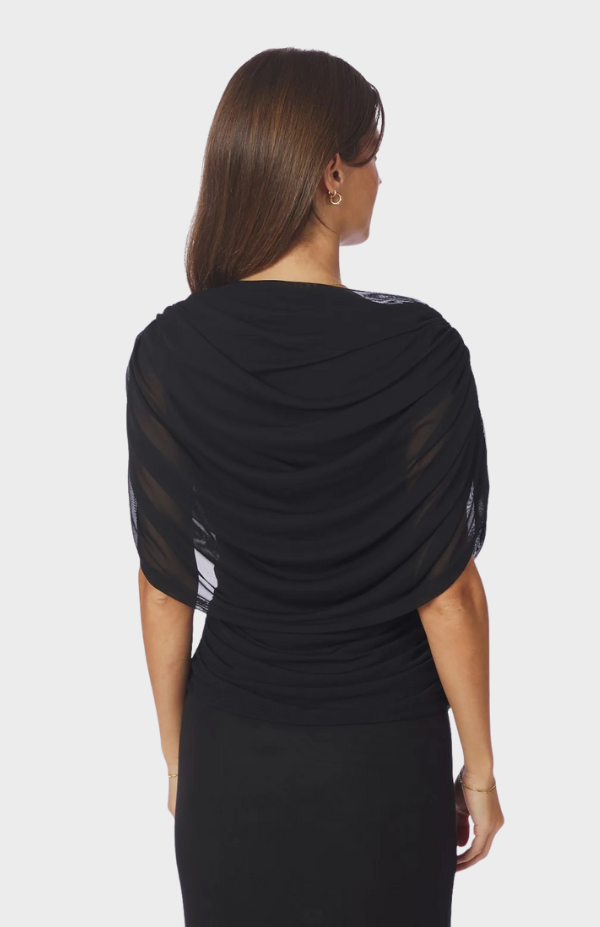 Cottuna Drapy Mesh Top
