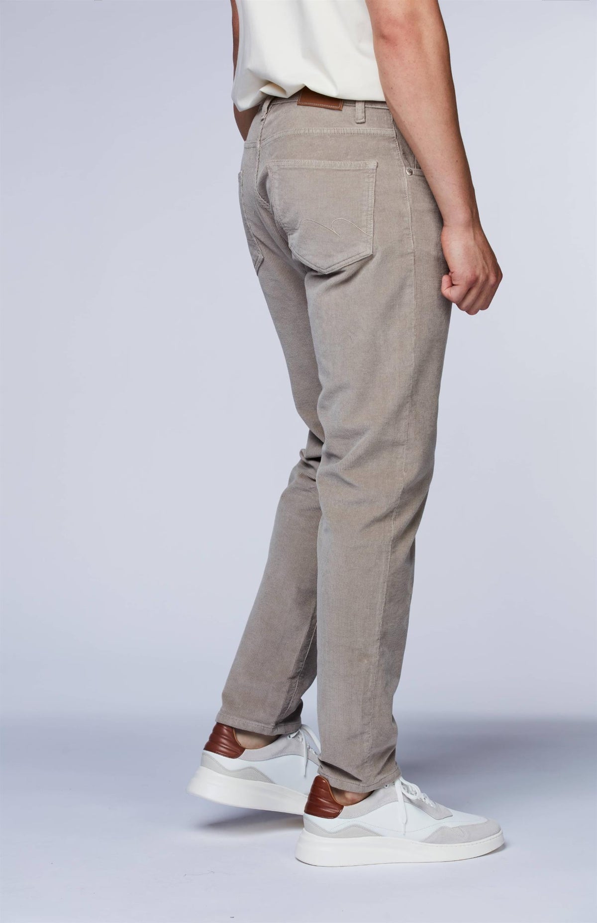 5-pkt Velvy Cord Beige