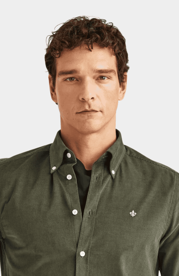 Douglas Cord Shirt-Slim Fit