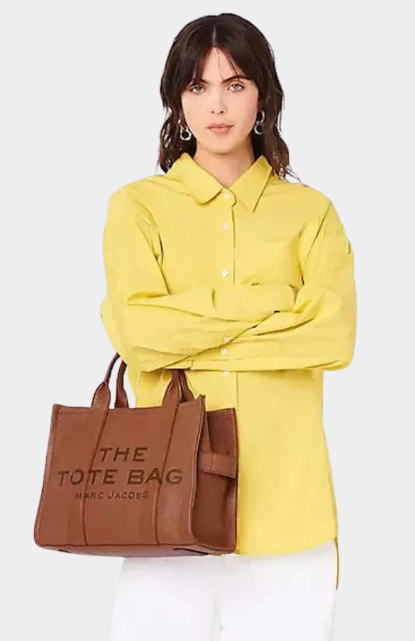 THE MEDIUM LEATHER TOTE