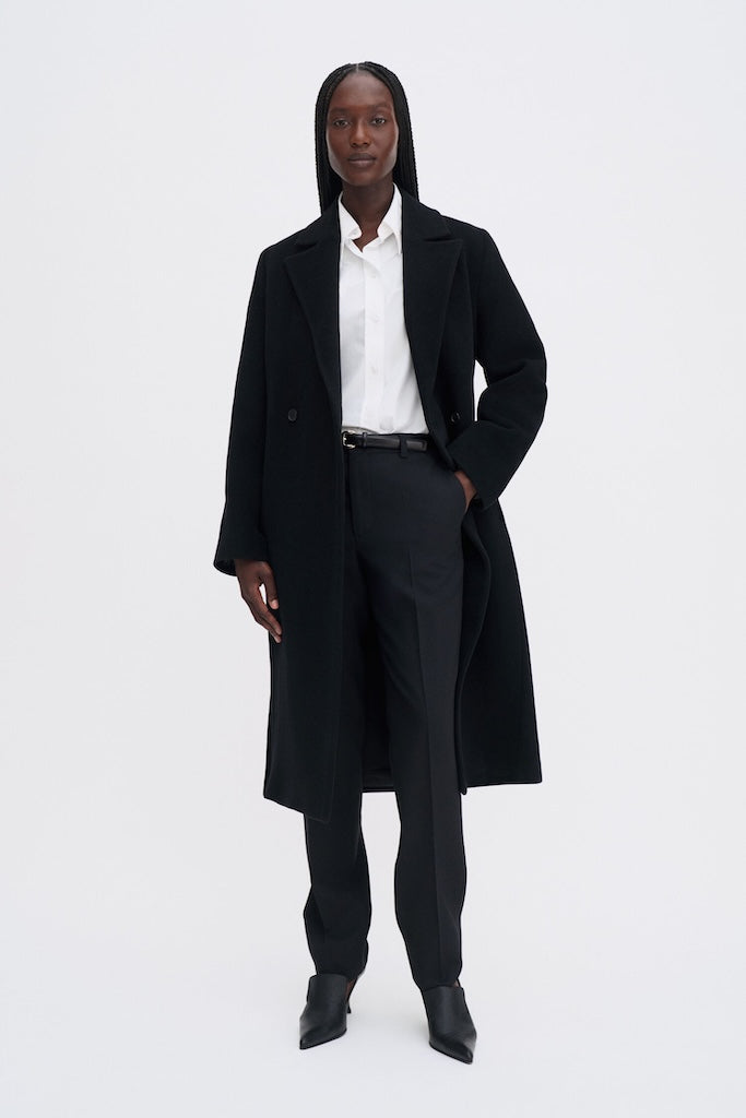 Charlotte Wool Belted Coat