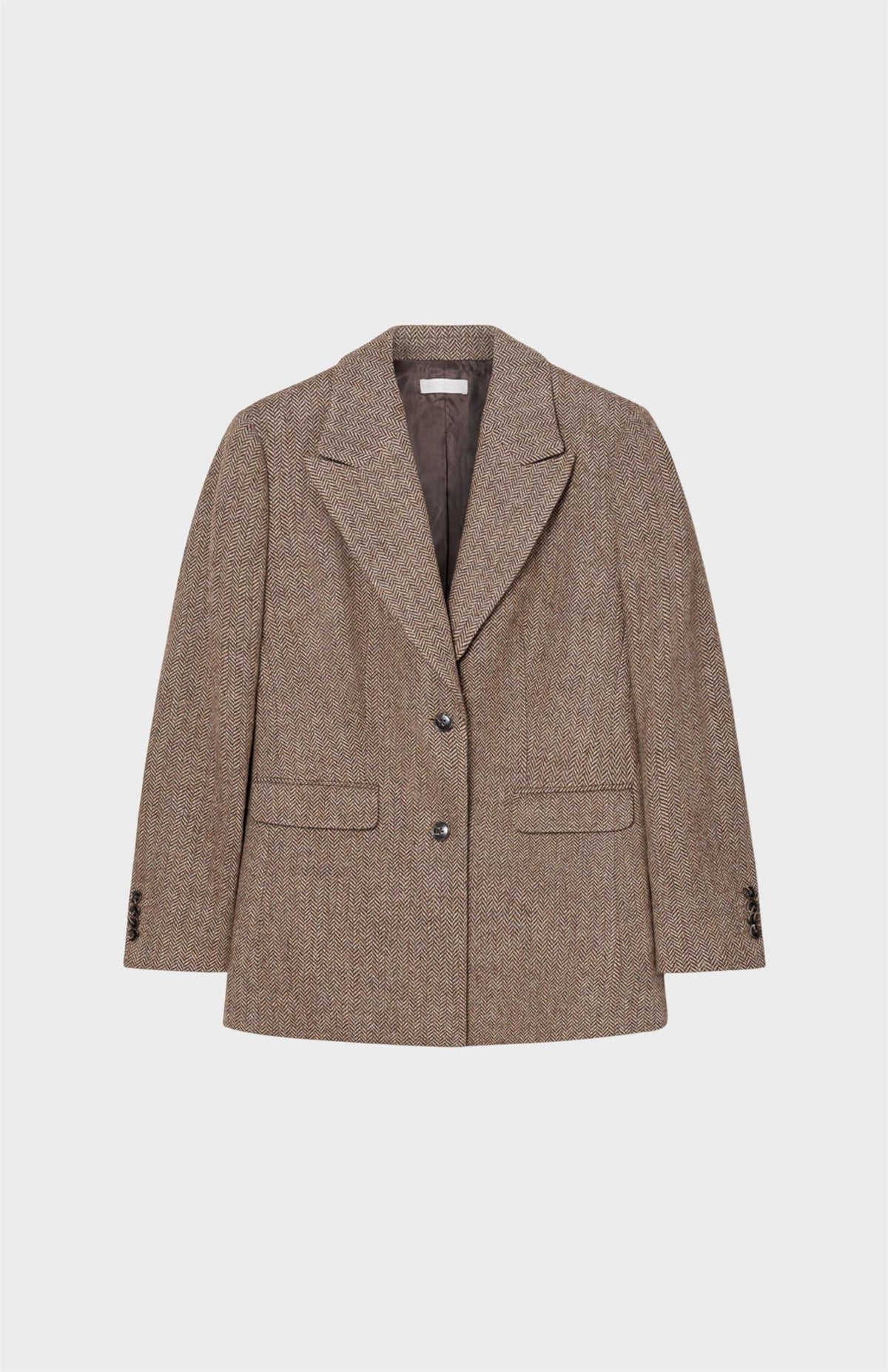Abby Herringbone Blazer