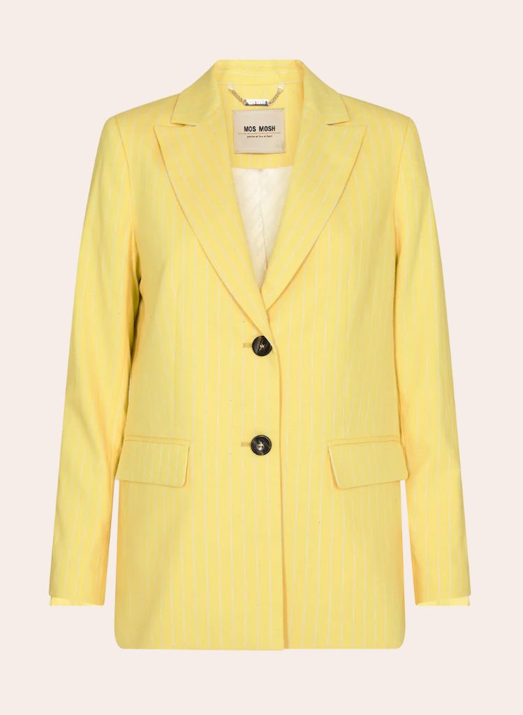 Windy Twill Pinstripe Blazer