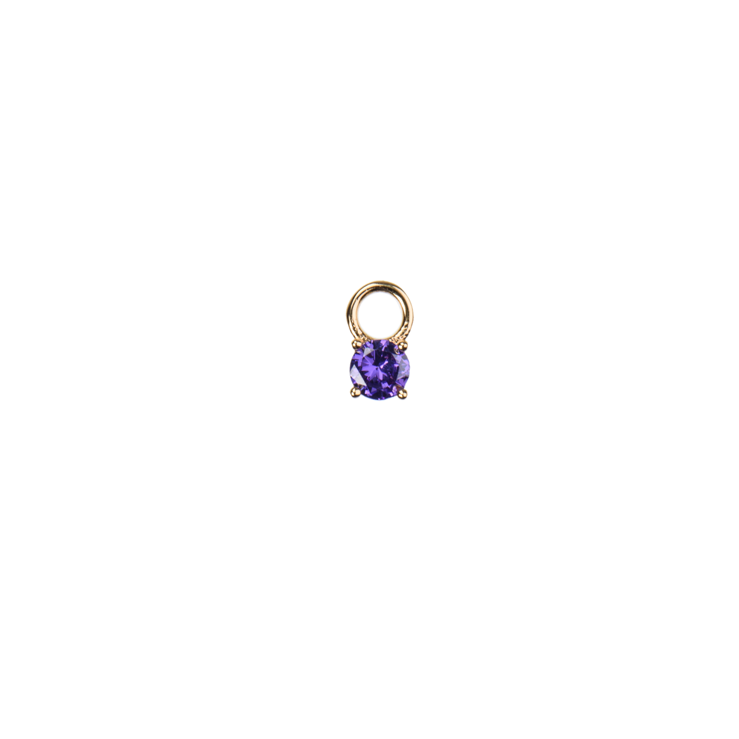 Emilia Birthstone February Charm