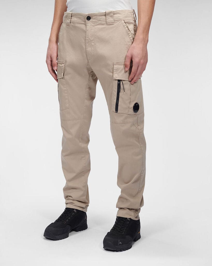 Stretch Sateen Lens Cargo Pant