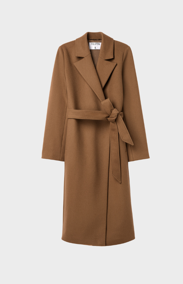 Charlotte Wool Belted Coat