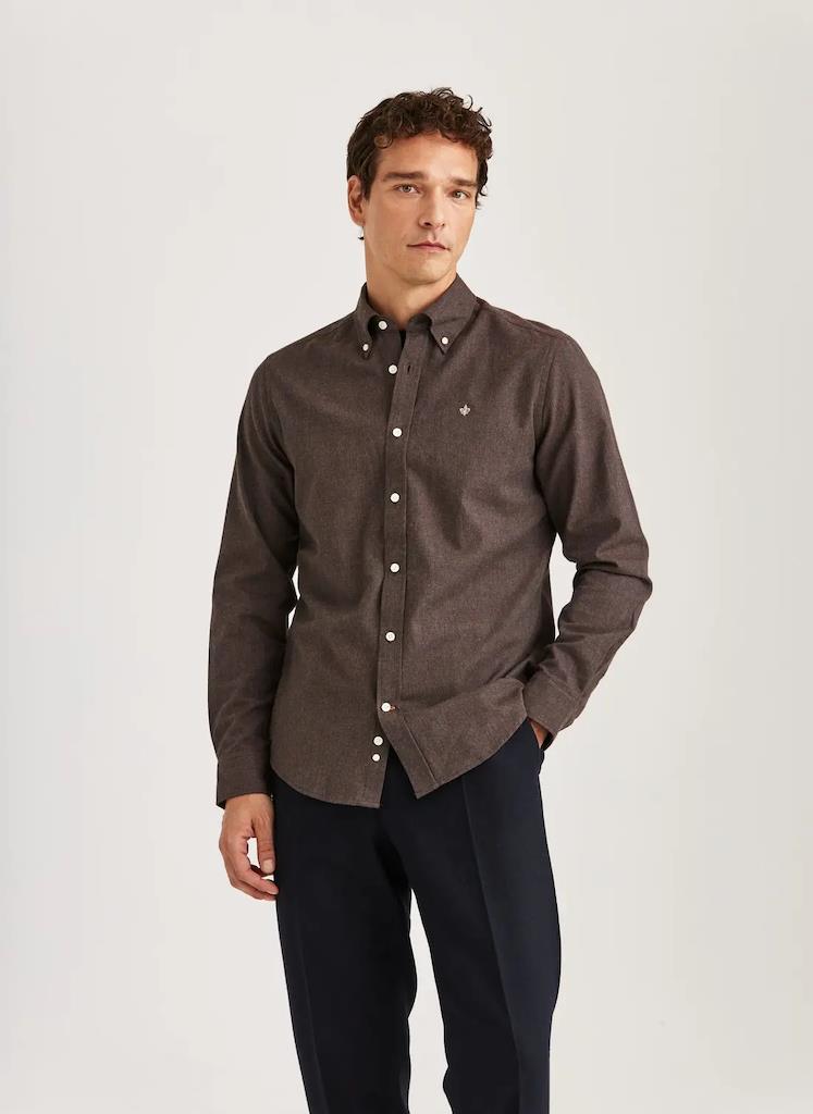 Watts Flannel Shirt-Slim Fit