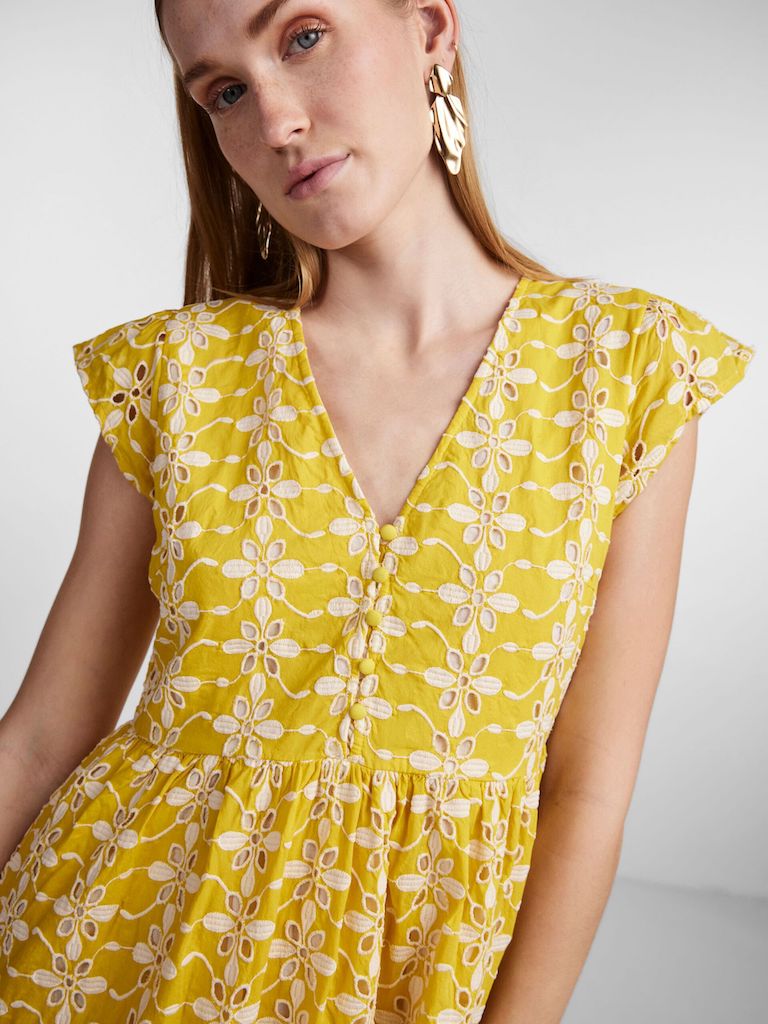 YASLEMINA SS LONG DRESS S.