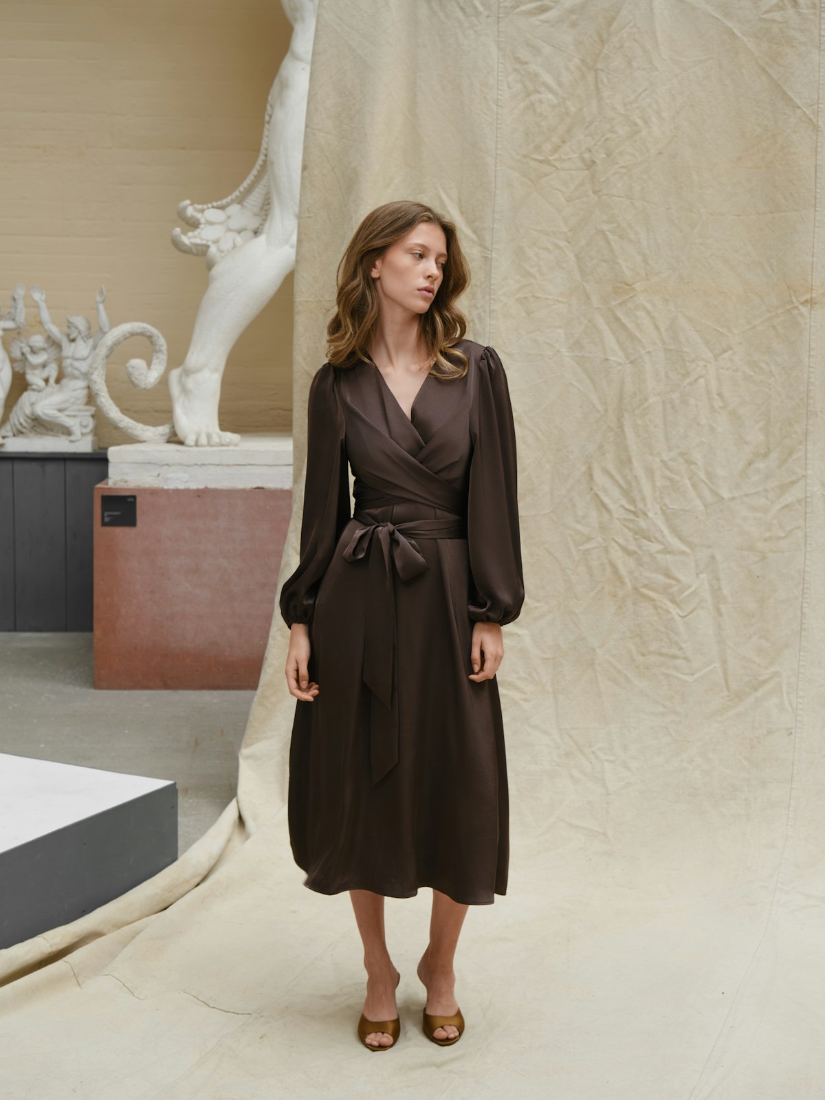 Rimini Heavy Sateen Dress