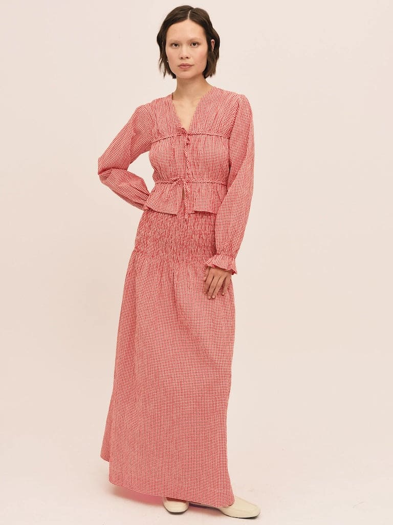 Indiana Long Smock Skirt