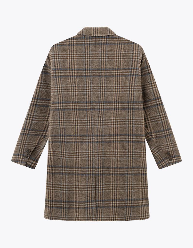 McKay Check Wool Coat