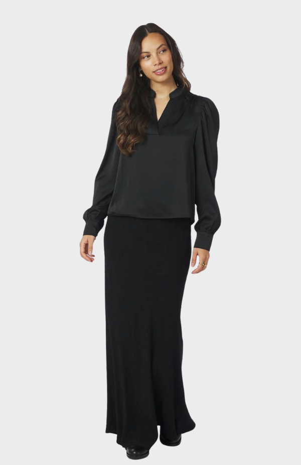 Rosslyn Heavy Sateen Blouse