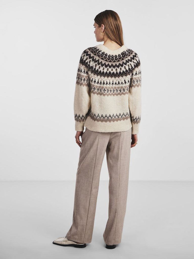 YASLATTE LS KNIT PULLOVER