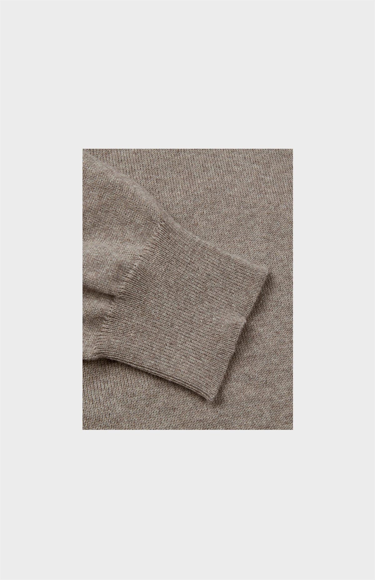 Pullover Knitted Crew Neck Merino Wool