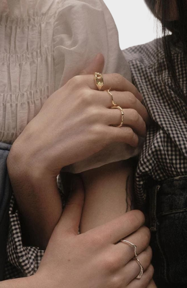 Lemon Disco Ring Gold HP