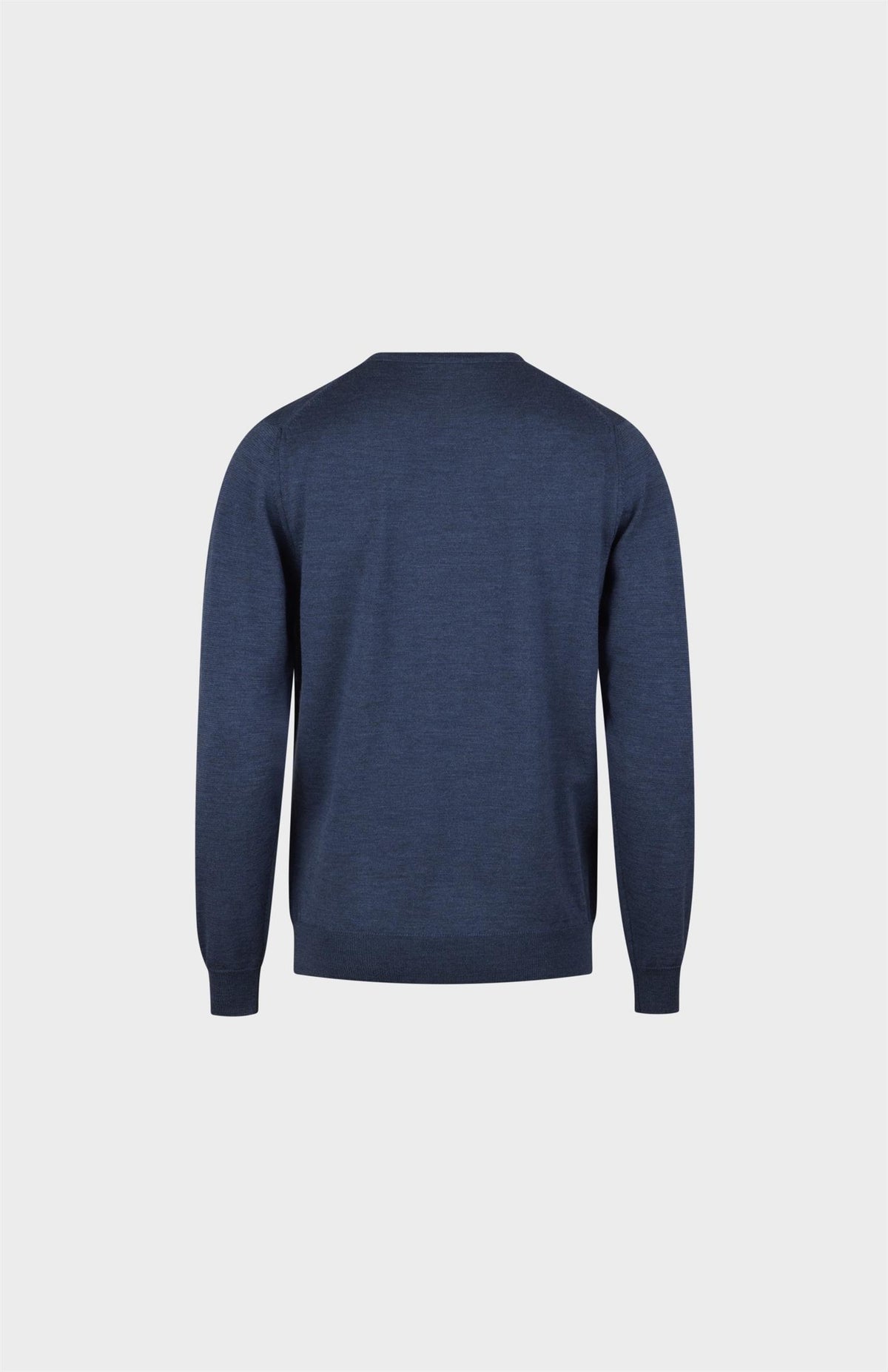 Pullover Knitted Crew Neck Merino Wool