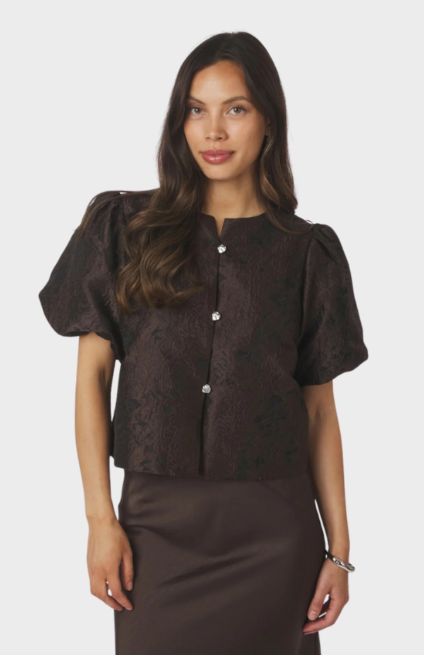 Aisa Brocade Blouse