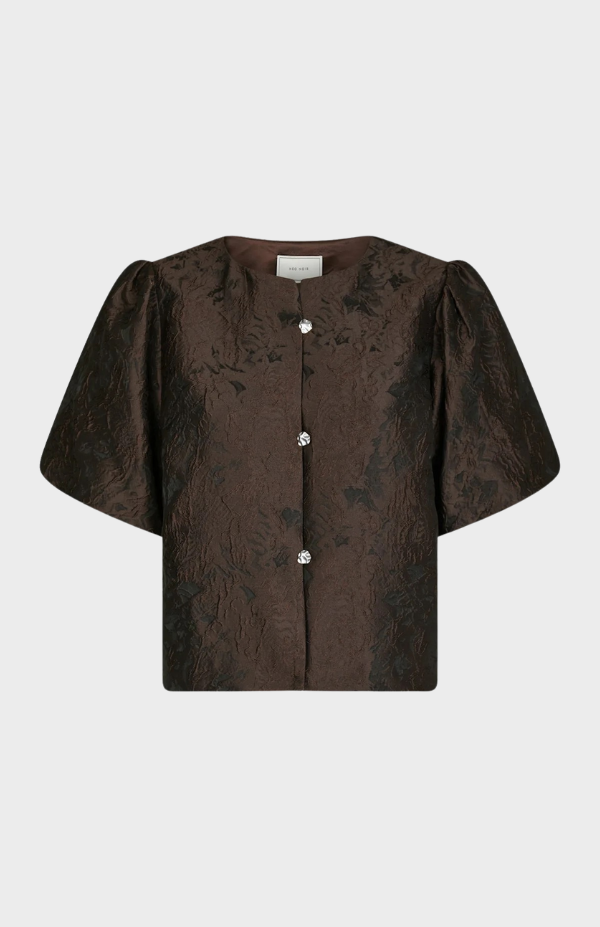 Aisa Brocade Blouse
