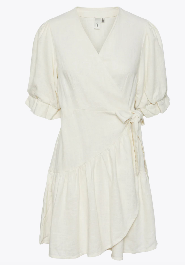 YASNAVINA 2/4 WRAP DRESS S.