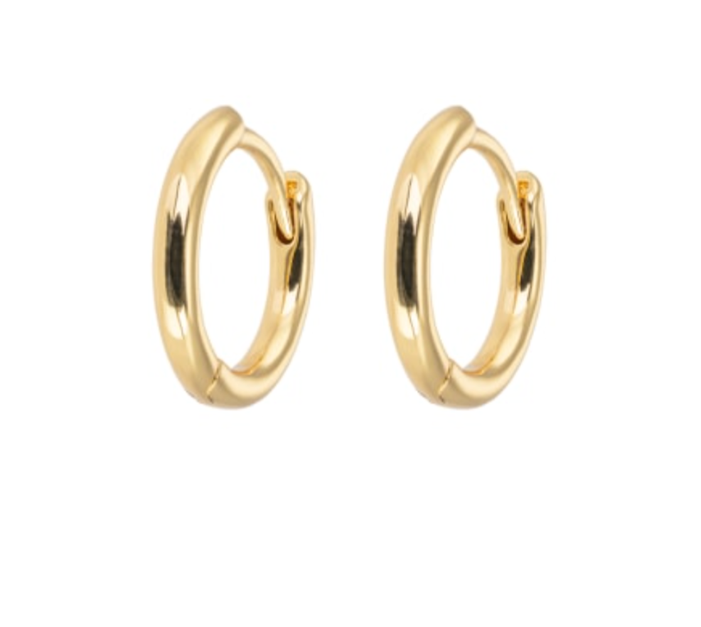 Emilia Small Gold Hoops