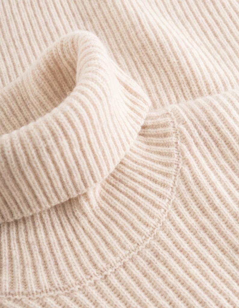 Eddie Wool Rib Rollneck Knit