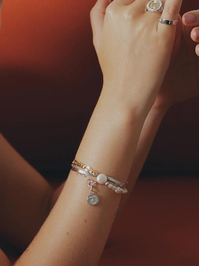 Sentiero Bracelet (S/M) Silver Hp