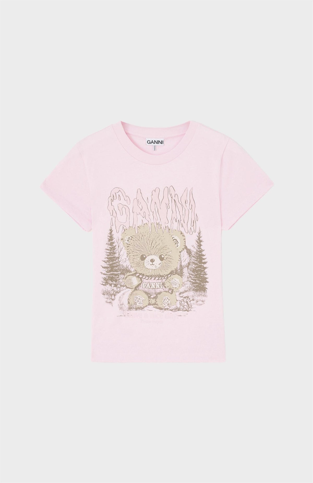 Basic Cotton Jersey Baby Fit Teddy Forest