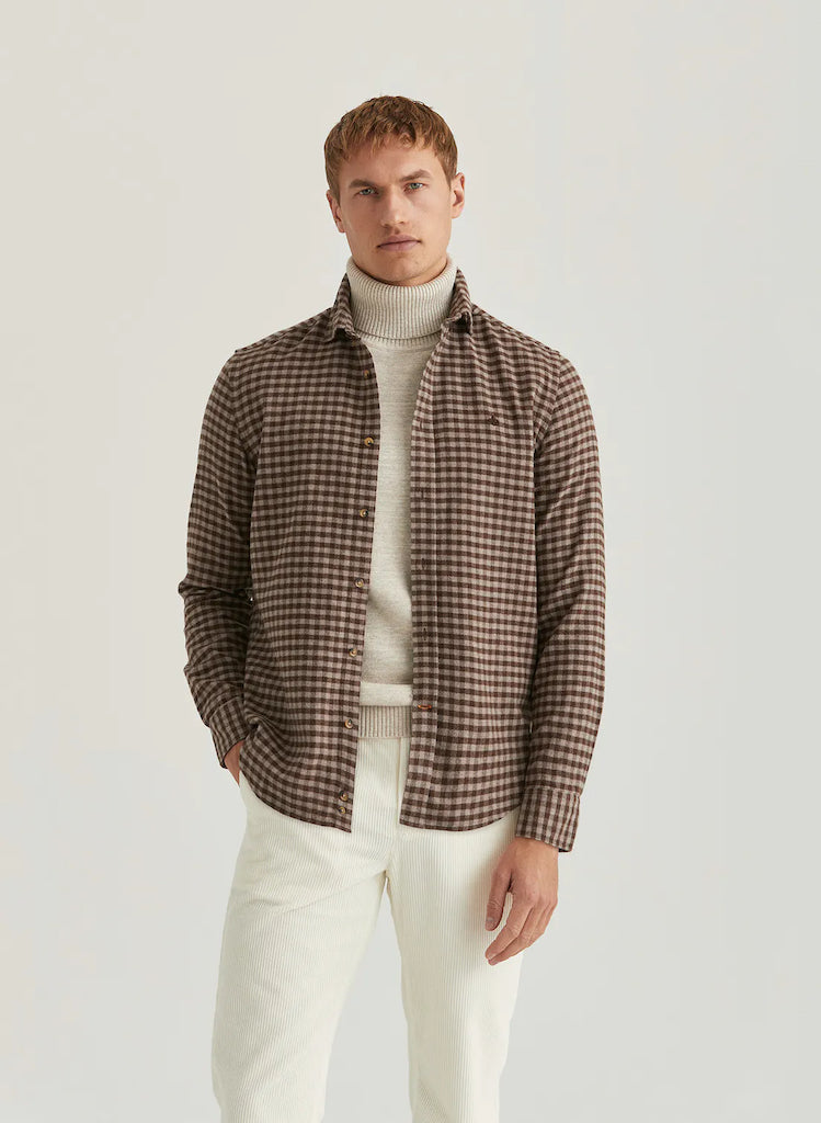Flannel Check Shirt - Slim Fit