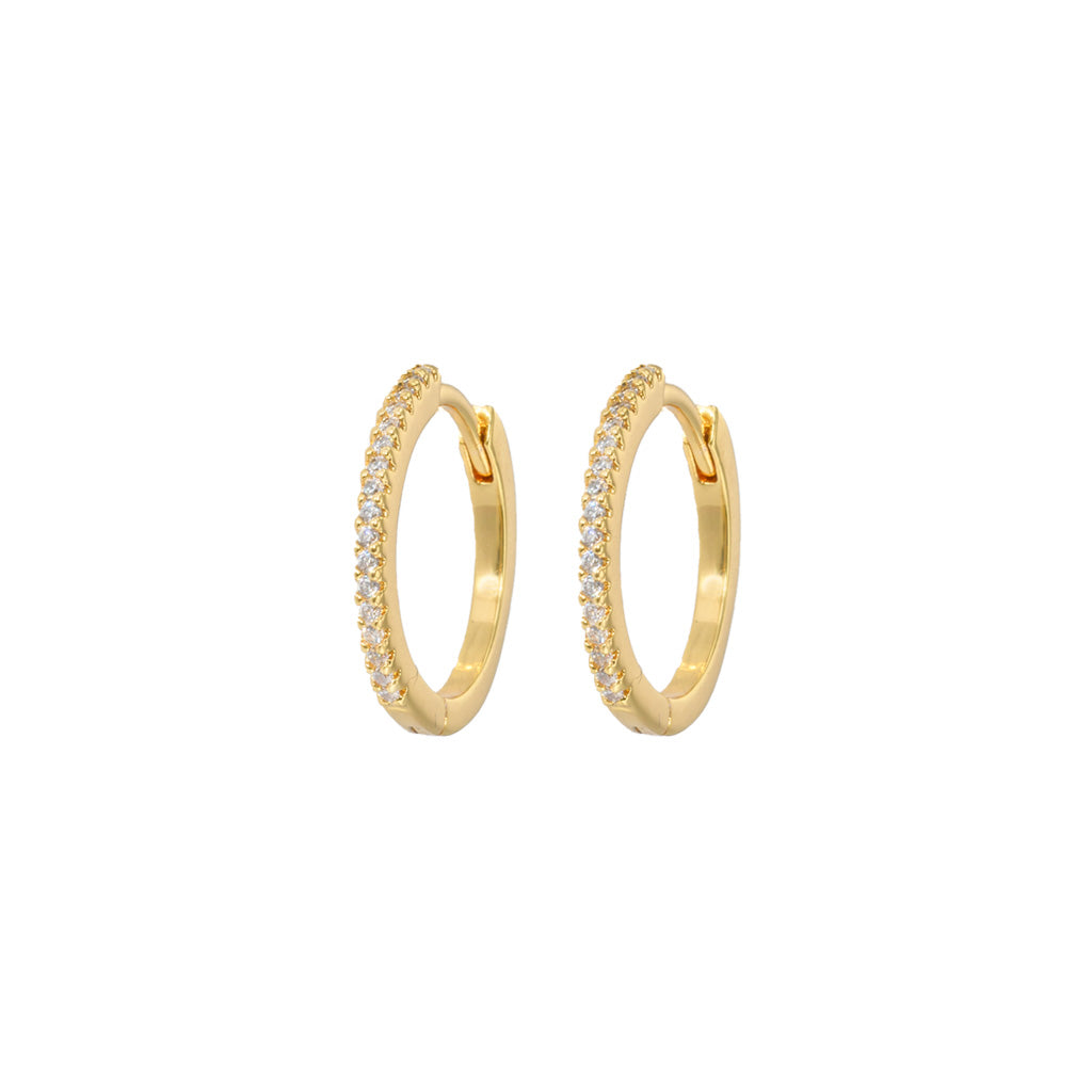 Emilia Medium Slim Hoops