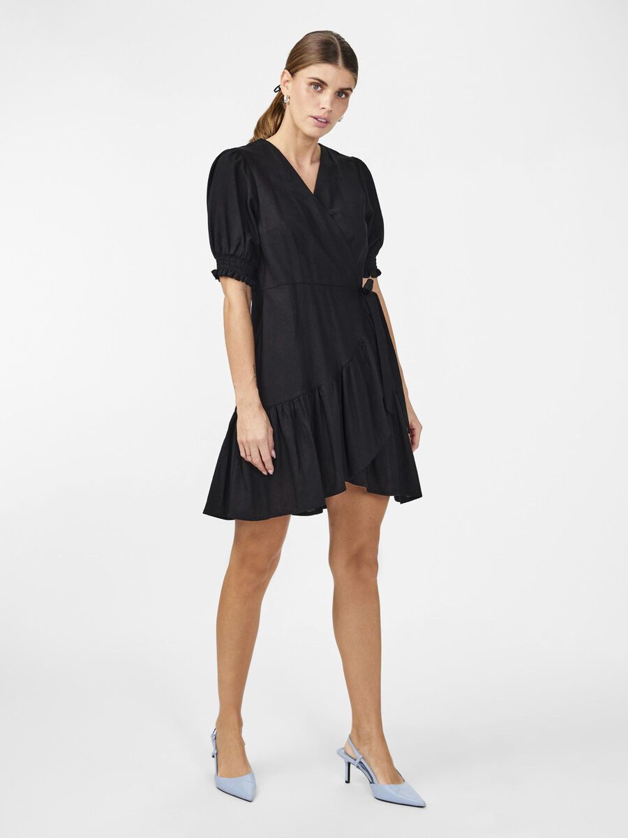 YASFLAXY SS WRAP DRESS NOOS