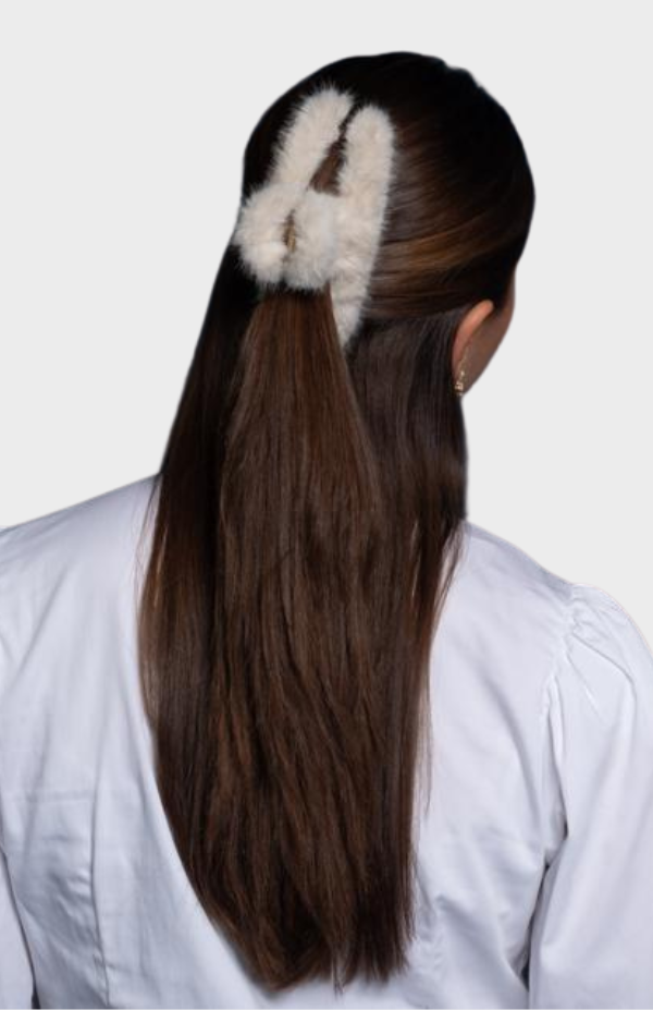 Fuskepels Hårklype Stor