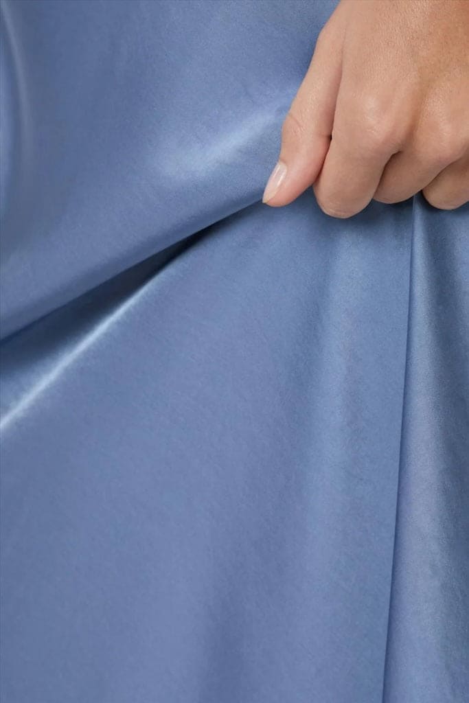 Celinie Heavy Sateen Dress